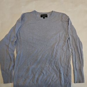Women's Light Blue Crewneck Sweater